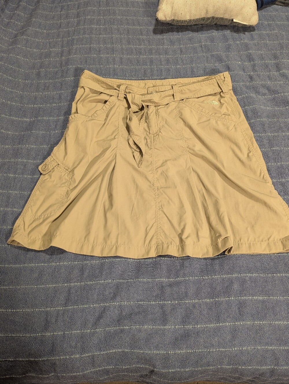 The North Face Light Khaki A-Line Utility Skirt, 16
